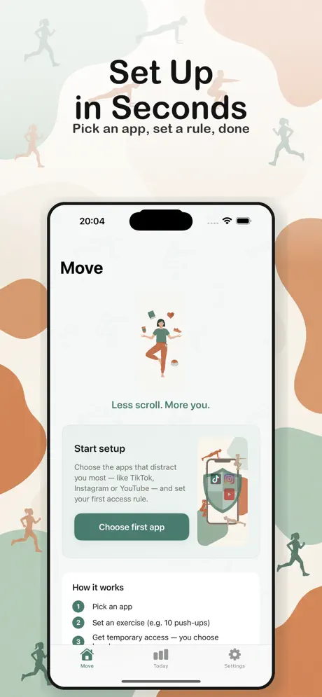 Setting up Move